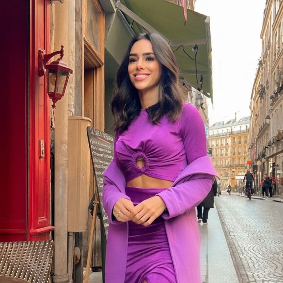 Em Paris, Bruna Biancardi fez sua estreia na Semana de Moda