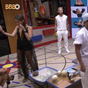BBB 23: Bruna Griphao pediu para que os 'brothers' usassem roupas brancas em sua festa com tema 'Grécia'