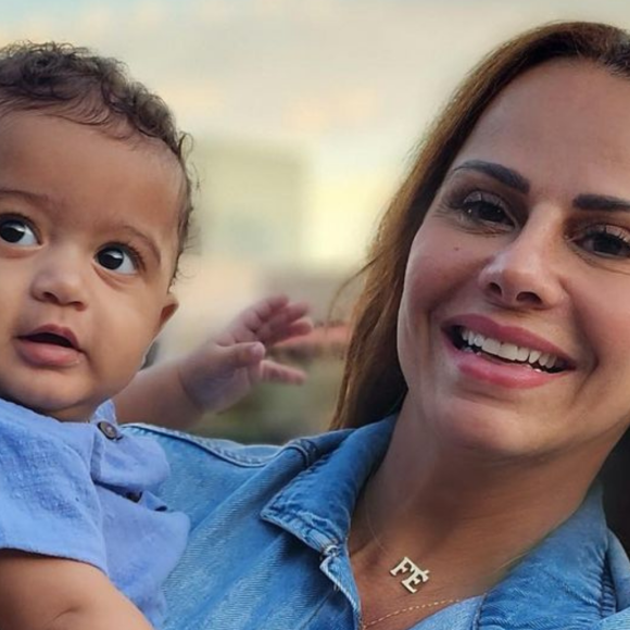 Joaquim, filho de Viviane Araujo, tem feito muito sucesso no perfil da atriz