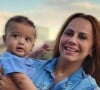 Viviane Araujo se derreteu pelas fotos com o filho: 'Alegria da minha vida'