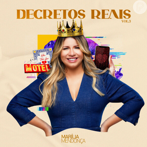 Novo EP de Marília Mendonça, 'Decretos Reais, Vol. 3', chegou às plataformas digitais nesta quinta-feira (16)