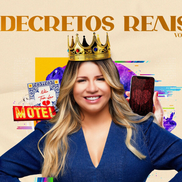 Novo EP de Marília Mendonça, 'Decretos Reais, Vol. 3', chegou às plataformas digitais nesta quinta-feira (16)