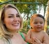 Andressa Urach deseja ter relação saudável com ex por causa do filho