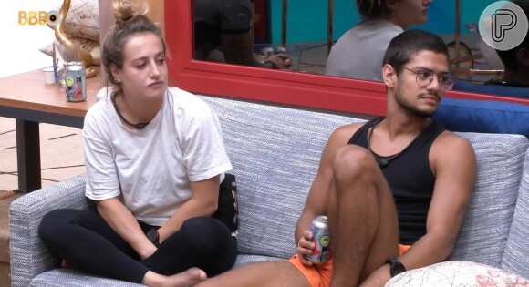 BBB 23: Bruna e Gabriel se aproximaram mais dentro do confinamento após a eliminação de Larissa e Fred Desimpedidos