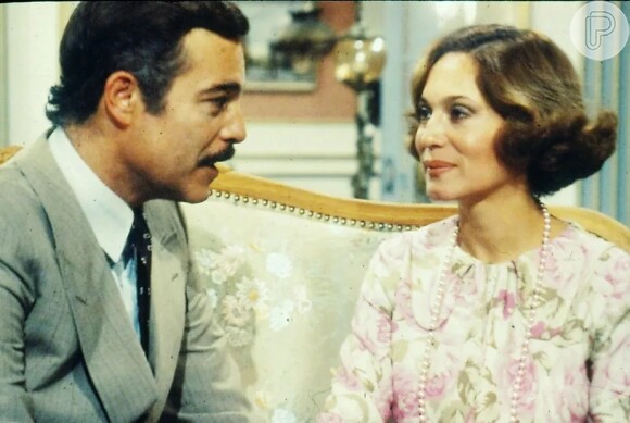 Susana Vieira e Rubens de Falco foram o par Marina e Roberto na novela 'A Sucessora' (1978/1979), em reexibição no Viva