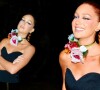 Gargantilha de flor ganhou destaque no look de Marina Ruy Barbosa