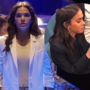 Bruna Marquezine se emociona ao publicar trailer de 'Besouro Azul'