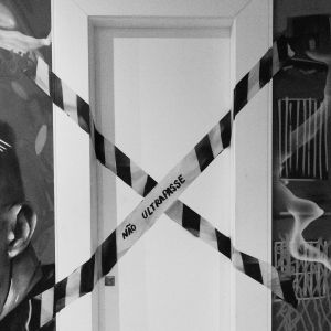 Salão de jogos de Gabigol foi grafitado pelo artista plástico Luan Ribeiróvisk