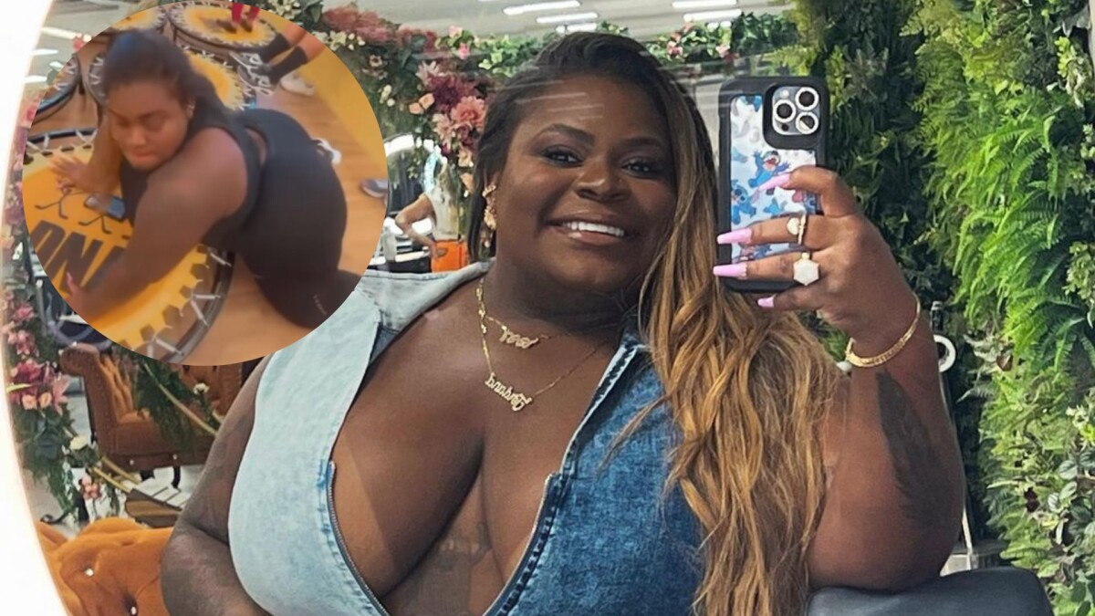 De top colado ao corpo, Jojo Todynho deixa barriga de fora em