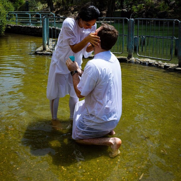 Maíra Cardi e Thiago Nigro assumiram o romance no início de março de 2023