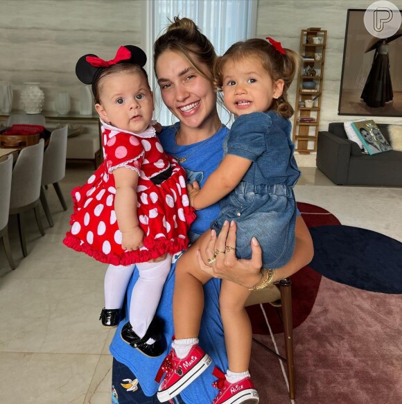 Mãe de duas meninas, Virgínia Fonseca lançou uma marca de produtos infantis