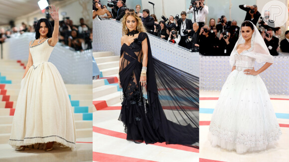 MET Gala 2023 traz Penélope Cruz 'noiva' e Dua Lipa em look vintage: o que as famosas usaram no evento de moda?