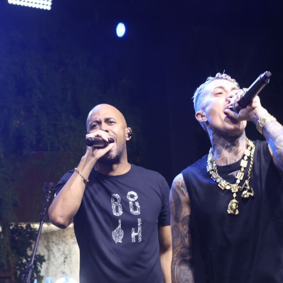 Namorado de Mel Maia, MC Daniel também cantou na festa