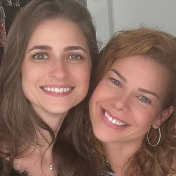 Fernanda Souza fez nova aparição pública com a namorada, Eduarda Porto