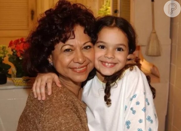 Manoelita Lustosa foi a Inês da novela 'Mulheres Apaixonadas', avó de Salete (Bruna Marquezine)