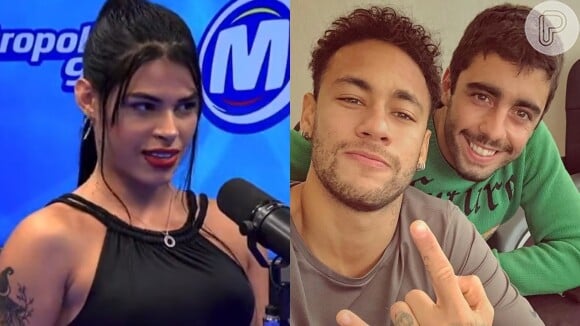 Influenciadora trans, Sophia Barclay, entregou que participou de uma suruba com Neymar e Pedro Scooby