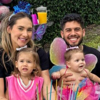 Filha de Virgínia Fonseca e Zé Felipe completa 7 meses e casal é criticado por simplicidade em mesversário de Maria Flor