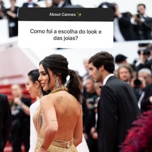 Festival de Cannes foi a primeira aparição pública de Bruna Biancardi após gravidez de Neymar