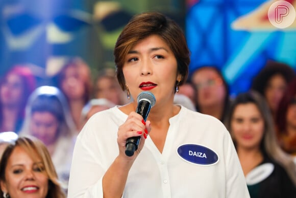 Daiza, a menina que contou a piada do bambu, retornou ao 'Programa Silvio Santos' após quase 40 anos