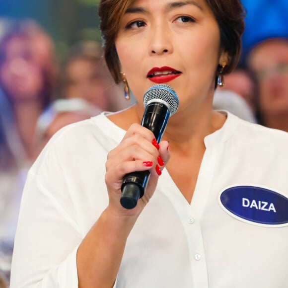 Daiza, a menina que contou a piada do bambu, retornou ao 'Programa Silvio Santos' após quase 40 anos