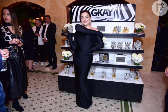 Gkay promoveu lançamento de perfume em São Paulo