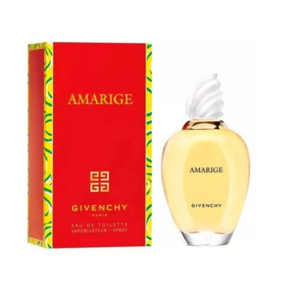 O perfume Amarige, da Givenchy, é outro clássico que não sai de moda: ele foi lançado em 1991