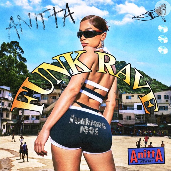 'Funk Rave', o novo single de Anitta, já está disponível em todas as plataformas digitais
