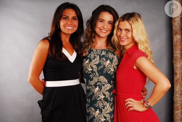 Claudia Abreu ainda protagonizou a novela 'Três Irmãs' ao lado de Carolina Dieckmann e Giovanna Antonelli.