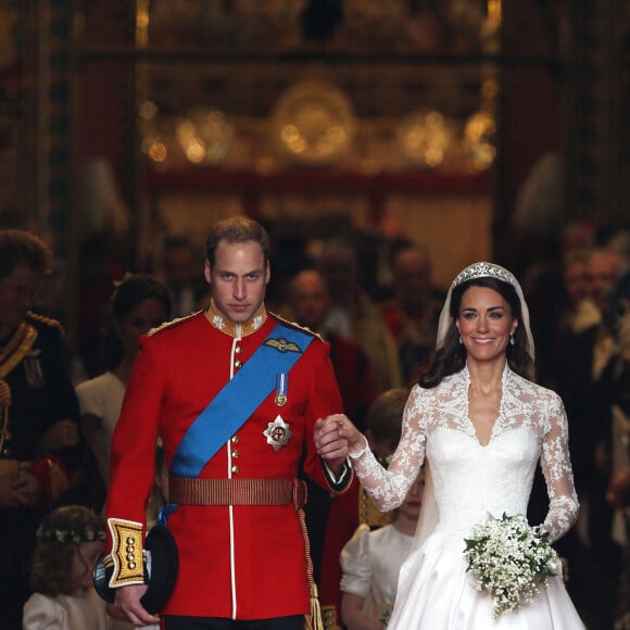 Kate Middleton e Príncipe William se casaram em 2011