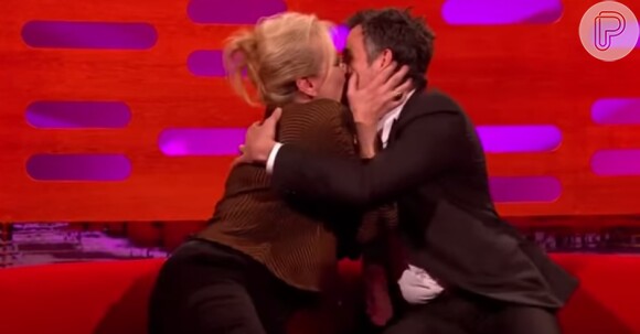 Meryl Streep recebe elogio de Mark Rufalo e beija ator na TV