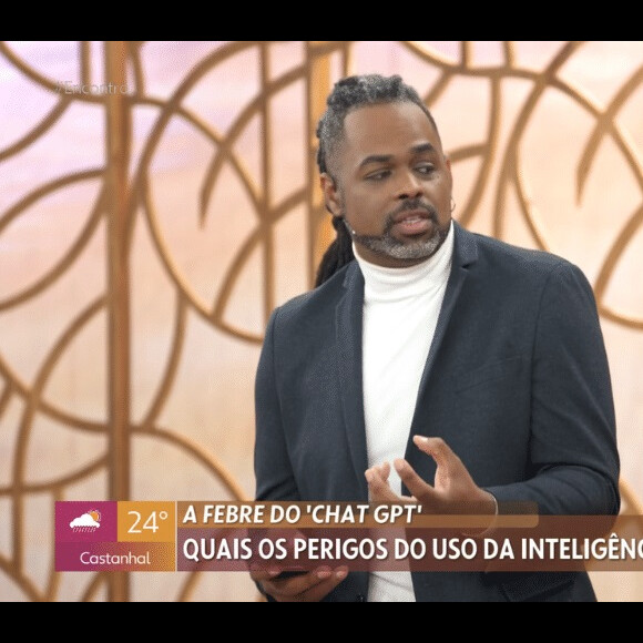 Manoel Soares viveu uma 'crise' apontada pelo público do 'Encontro' após atitudes de Patrícia Poeta ao vivo.