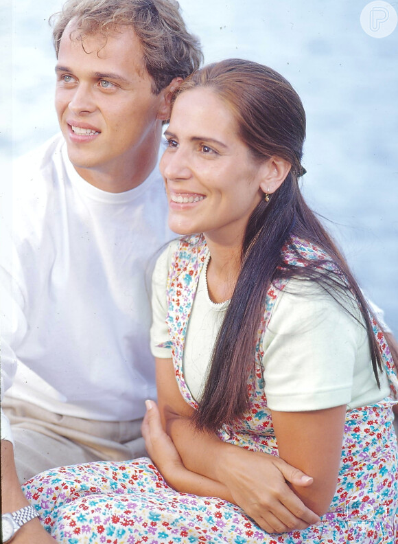 Guilherme Fontes fez par com Gloria Pires duas vezes em 'Mulheres de Areia'.