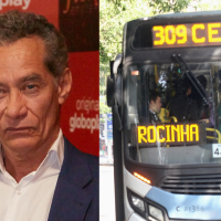 Gente como a gente! Ator da Globo, Chico Díaz é flagrado andando de ônibus. Fotos!