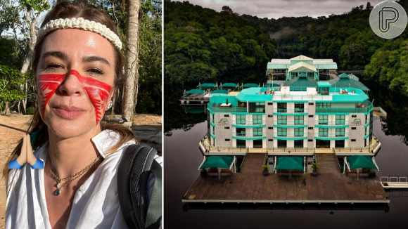Luciana Gimenez se hospeda em resort flutuante de luxo no Amazonas e valor da diária impressiona



