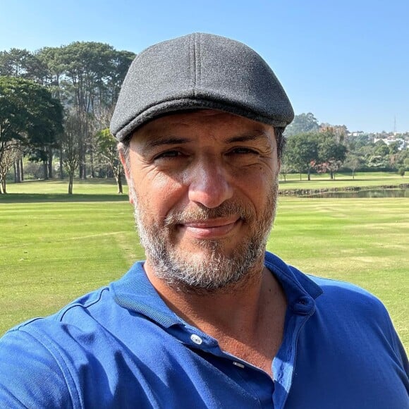 Rodrigo Lombardi é um apaixonado por futebol, mas também por golfe