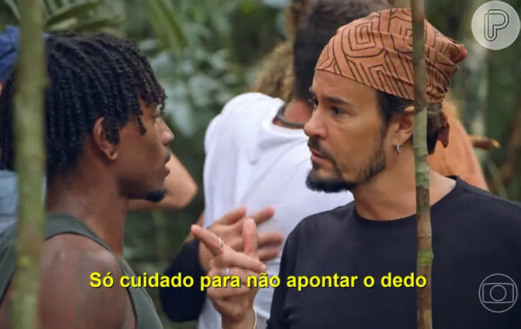 Paulinho Vilhena no 'No Limite': ator entrega primeira briga do reality com Guilherme Holanda