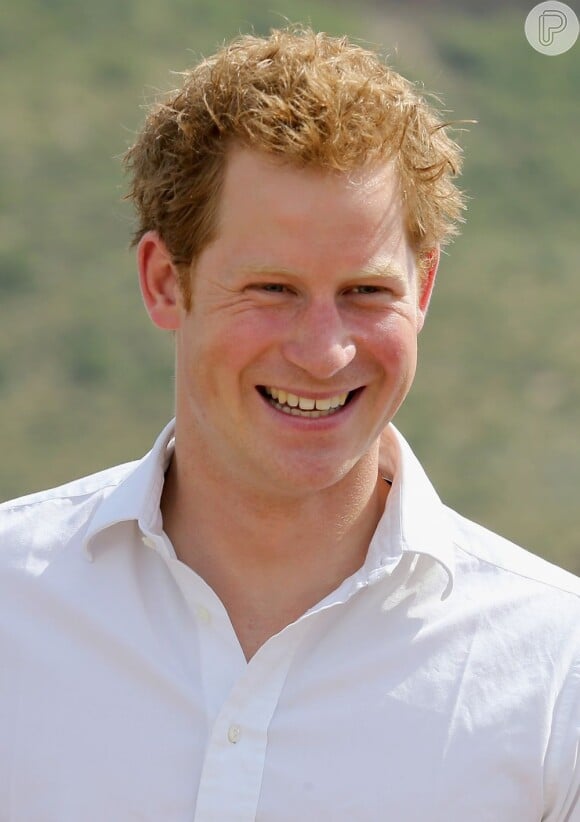 Príncipe Harry é o filho mais novo do príncipe Charles e de Lady Diana