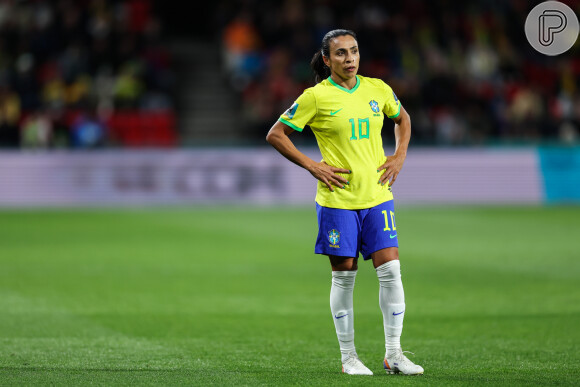 Marta foi reserva no primeiro jogo da Copa por conta de uma lesão