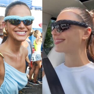 Bruna Marquezine e Isis Valderde têm o gosto parecido para óculos de sol. Acredita?