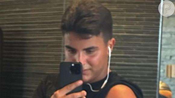 Filho de Ivete Sangalo exibe braço supermusculoso aos 13 anos e choca a web