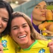 Copa do Mundo 2023: Gabi Fernandes faz ritual da sorte com a namorada Tamires e jogadoras da Seleção. Confira!