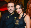 Bruna Biancardi posou ao lado do chef Issac Azar no restaurante Paris 6