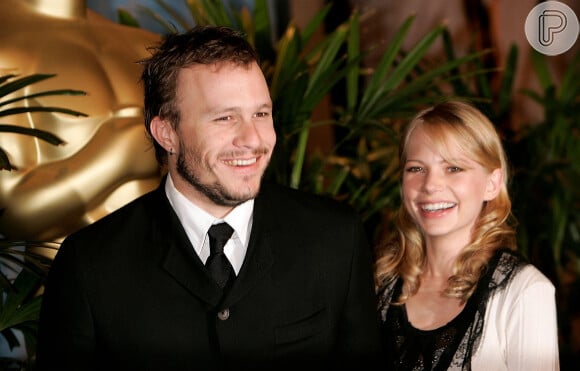 Heath Ledger foi casado com a também atriz Michelle Williams