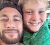 Neymar usou sua rede social para se declarar ao filho Davi Lucca