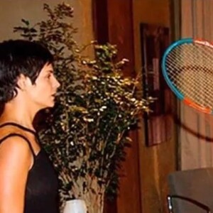 Na novela 'Mulheres Apaixonadas', Marcos ficou conhecido por bater na ex-mulher Raquel com uma raquete