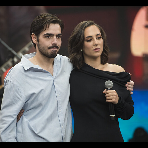 Faustão recebeu os filhos Lara e João Guilherme em seu último programa na Band, pré-gravado e exibidoem 17 de agosto de 2023