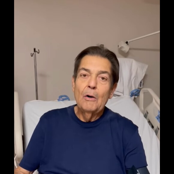 Faustão foi internado com insuficiência cardíaca em 5 de agosto de 2023 e não tem previsão de quando será operado; com bom humor reagiu: 'Por sorte, ainda não morri'