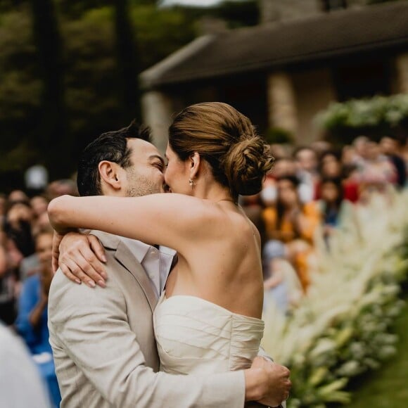 Casamento de Rafaela Mandelli e Rodrigo Leonardo foi feito em Campinas, no interior de São Paulo.