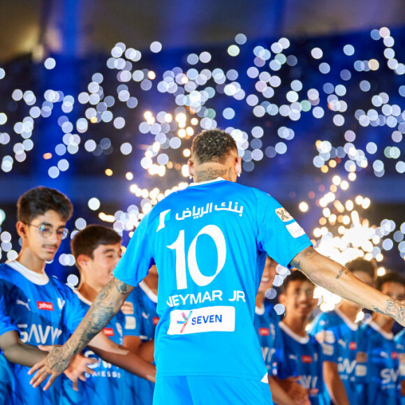 Neymar foi apresentado no Al-Hilal no dia 19 de agosto