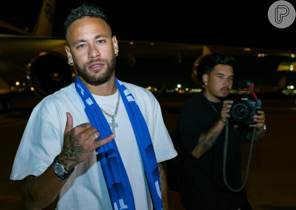 Neymar assinou um contrato milionário com o Al-Hilal